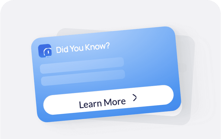 A “Did You Know?” knowledge card with a Learn More action.